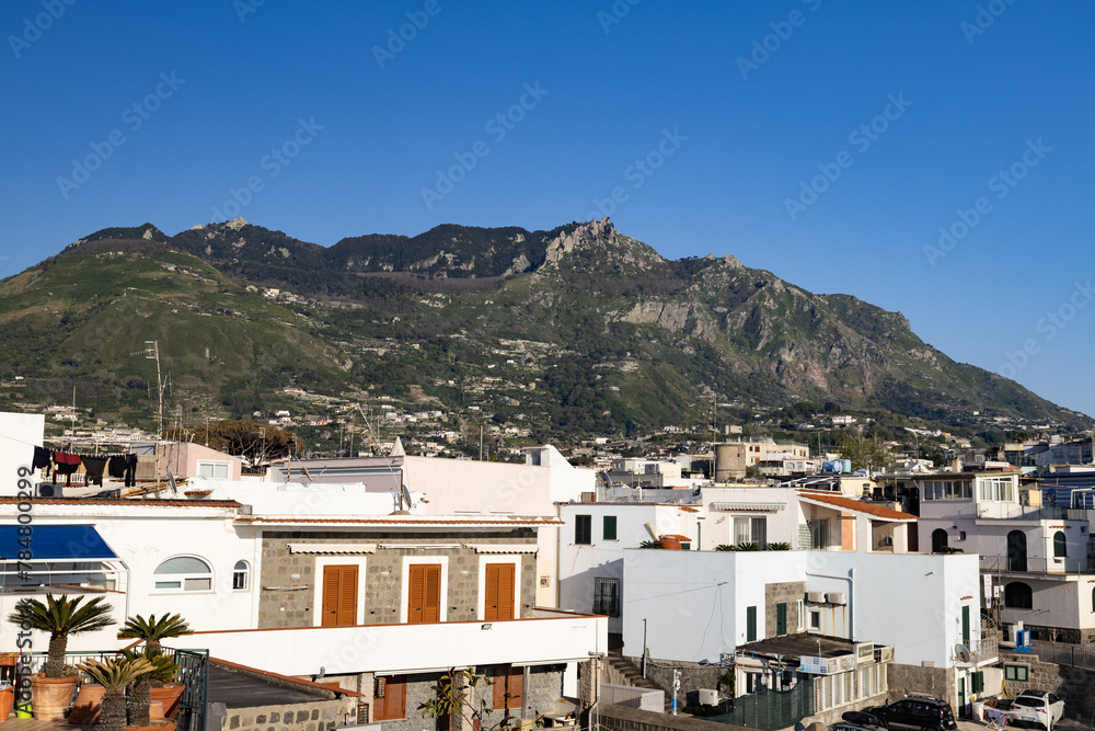 View of Mount Epomeo from Forio d'Ischia