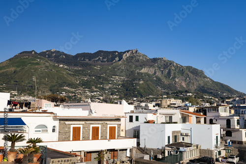 View of Mount Epomeo from Forio d'Ischia photo