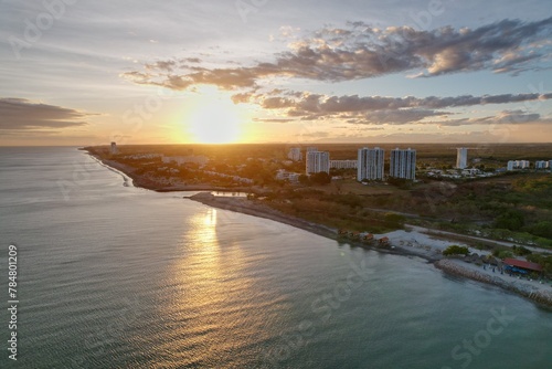 Wallpaper Mural Aerial views from over Playa Blanca, Panama Torontodigital.ca