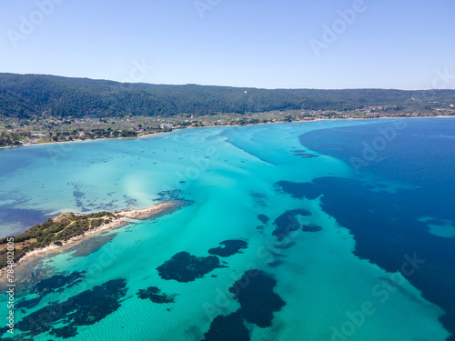 Sithonia coastline near Karydi Beach, Chalkidiki, Greece