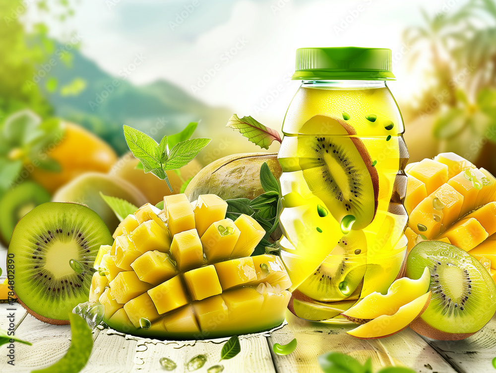 Boisson Protéinée Aux Fruits Exotiques Bivouac Outdoor Militaire