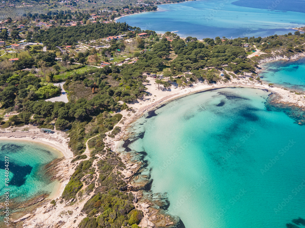 Sithonia coastline near Karydi Beach, Chalkidiki, Greece