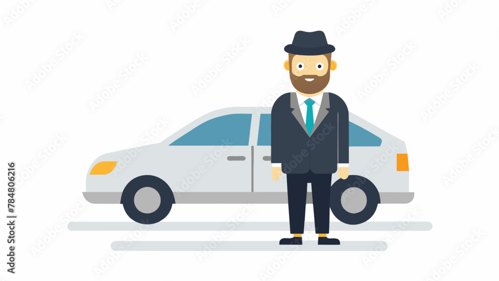 jewish car dealer vector illustration jewish car dealer vector illustration