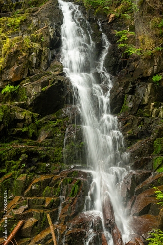 Long Exposure Of Water Crashing Down Ranger Falls © kellyvandellen
