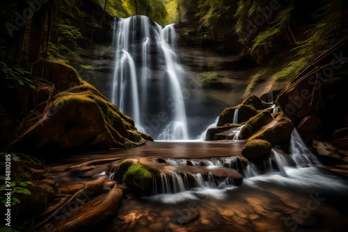 waterfall in the forest