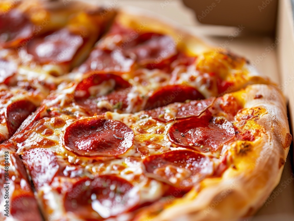 Pepperoni Pizza Slice Whole Box Background Image
Pepperoni Pizza Slice Whole Box Background Image