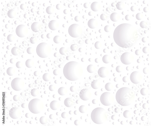 Fondo bubbles (white).