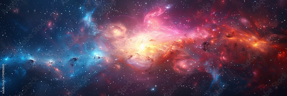 Hyperlight Nebula Burst in Vivid Neon Colors Hyperlight Nebula Burst in Vivid Neon Colors