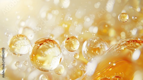 Cosmetic serum gel beauty oil drop walpaper