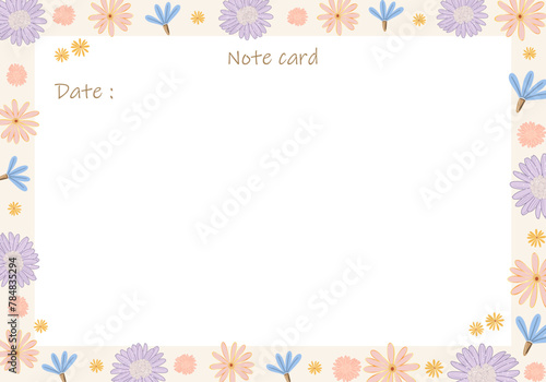 daily planner, note paper, to do list design template