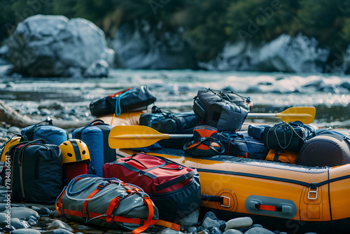 Comprehensive Collection of High-Quality Rafting Accessories for Safe and Exciting Water Adventures © Lottie
