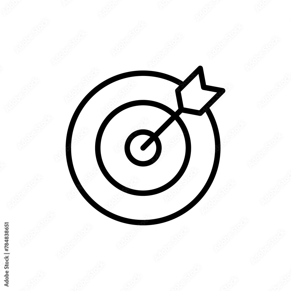 Target icon vector isolated on white background. Target vector icon. goal icon. marketing target. Aim Target icon vector isolated on white background. Target vector icon. goal icon. marketing target. Aim