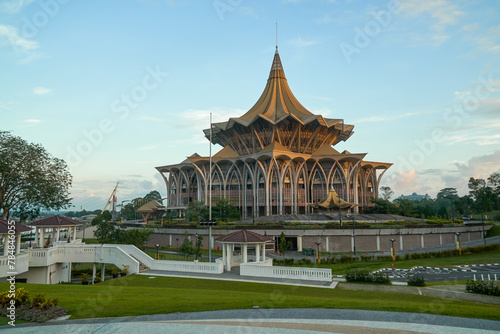 Sarawak State Legislative Assembly (Dewan Undangan Negeri), Kuching,Sarawak, Malaysia.