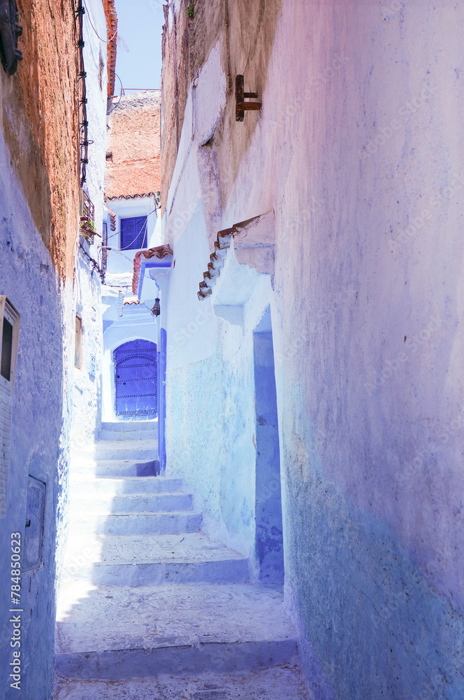 Obraz premium シャウエンの狭い裏路地