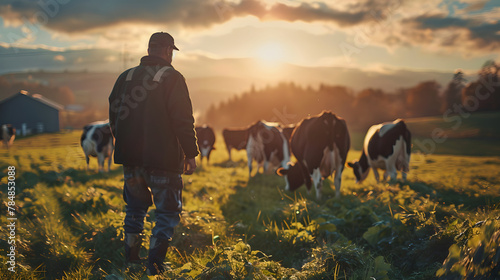 cow and field