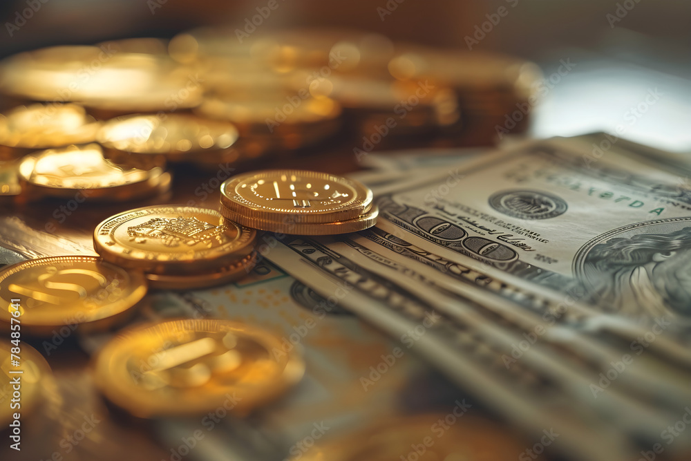 Gold with Banknotes Gold with Banknotes