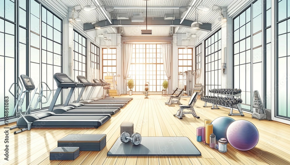 Bright Fitness Gym, Generative AI