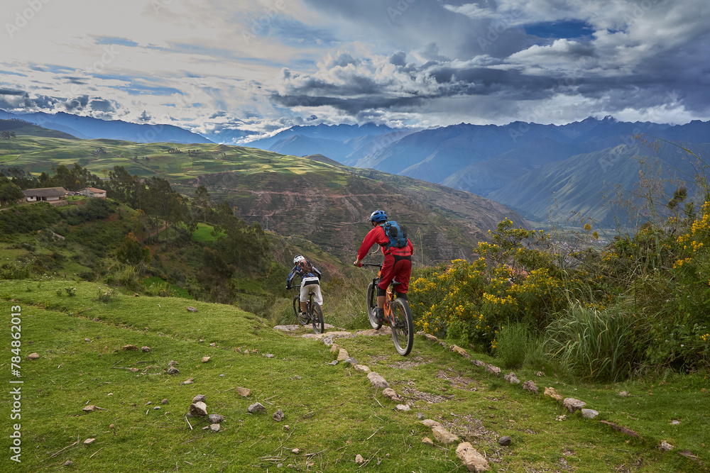 The Sacred Valley of Peru is not only a treasure trove of historical and cultural wonders but also a paradise for outdoor enthusiasts, including mountain bikers.