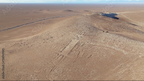 Atacama desert scenes in Chile photo