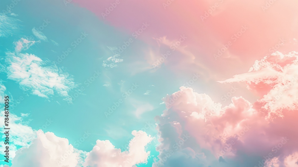 Pastel gradient soft clouds with an abstract sky background in a lovely hue Pastel gradient soft clouds with an abstract sky background in a lovely hue
