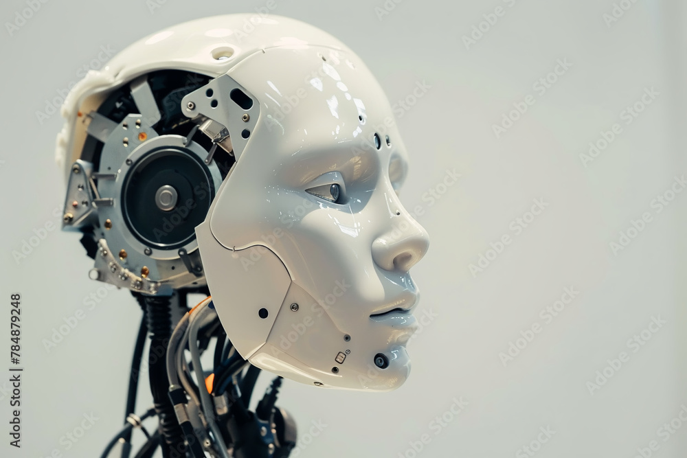 Futuristic AI brain, digital technology, artificial intelligence Futuristic AI brain, digital technology, artificial intelligence