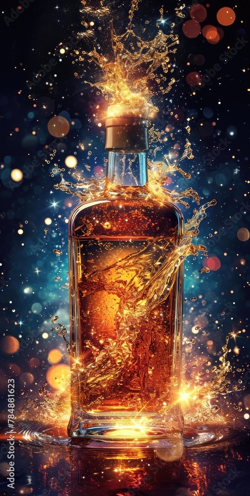 Whiskey Scotch Brandy Alcoholic beverage, relaxation and recreation, luxury elegance rich tapestry of flavors, crafting an intoxicating elixir Whiskey Scotch Brandy Alcoholic beverage, relaxation and recreation, luxury elegance rich tapestry of flavors, crafting an intoxicating elixir