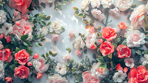 For example, there might be increased demand for floral backgrounds during springtime or around holidays like Valentine's Day or Mother's Day. photo