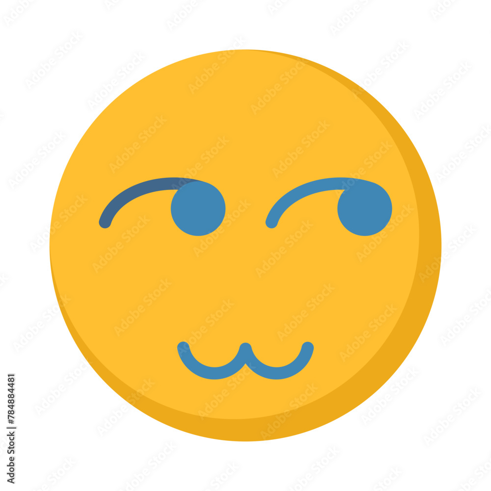 Fototapeta premium Smirking Icon