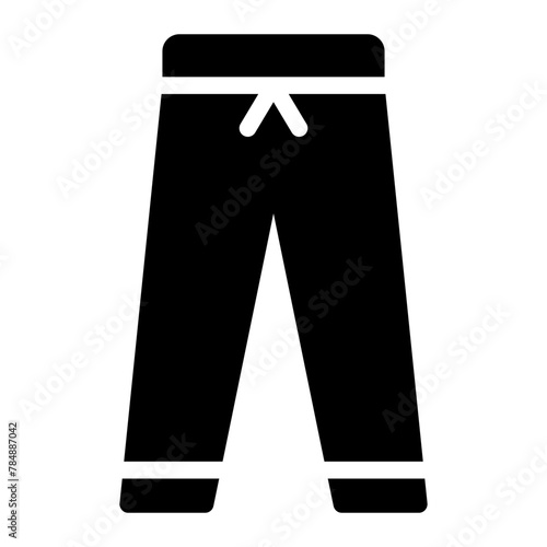 shorts glyph icon