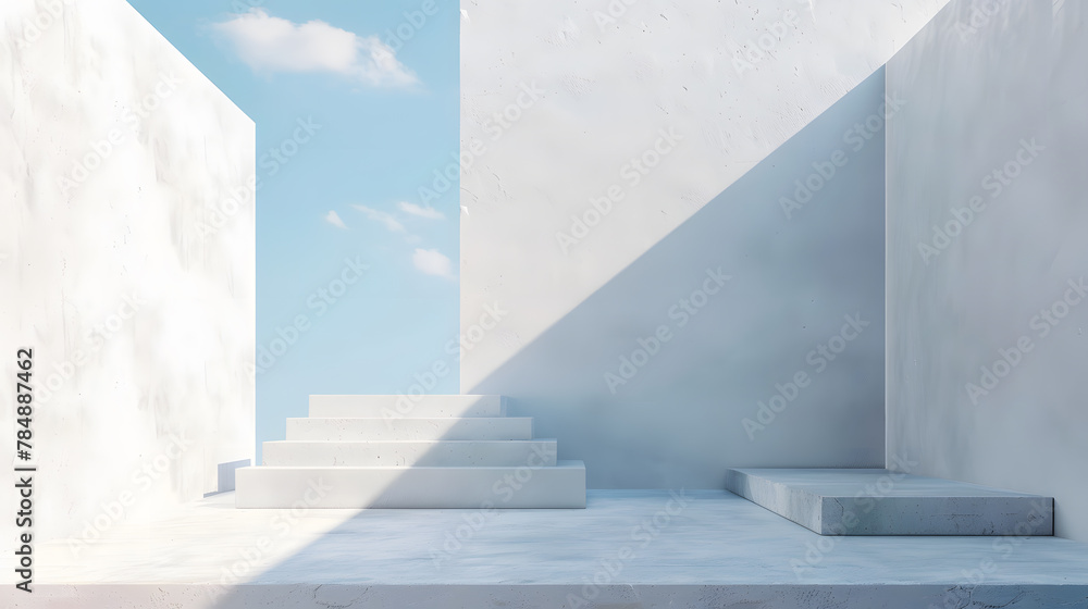 Obraz premium Minimalist photography background