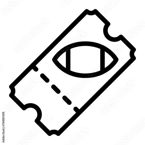 ticket line icon