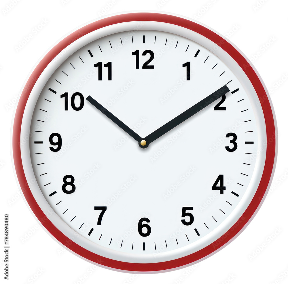 PNG White office clock white background deadline accuracy PNG White office clock white background deadline accuracy