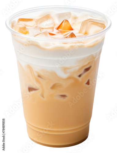 PNG Plasstic cup coffee dessert latte drink