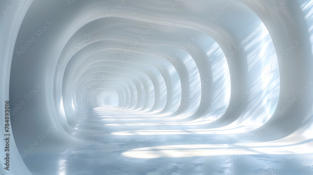Futuristic Tunnel of Light An Ethereal Journey Through Minimalist Design Futuristic Tunnel of Light An Ethereal Journey Through Minimalist Design