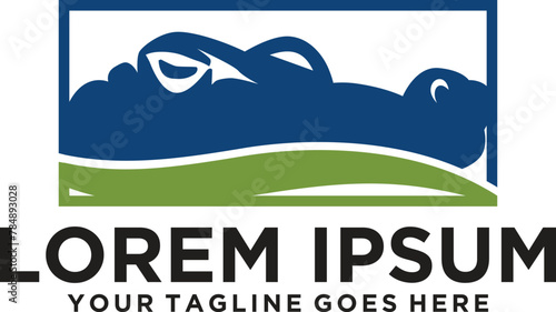 Crocodile symbol icon logo