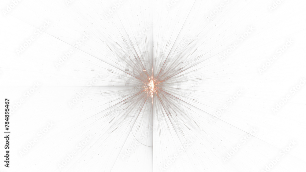 Fototapeta premium Stellar Flare: Radiant Burst_Alpha