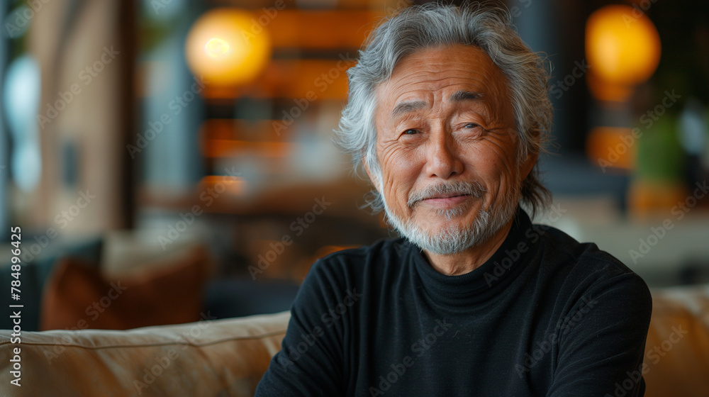 70代のシニア男性 70代のシニア男性