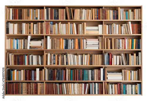PNG Abstract bookshelf photo