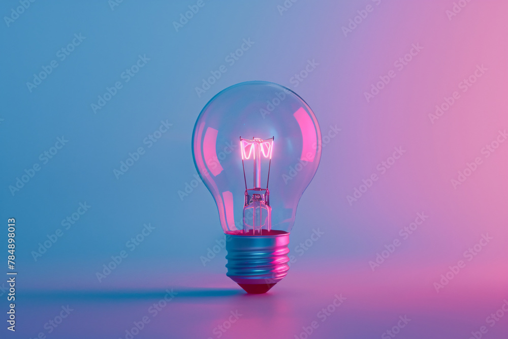A glowing red light bulb, possibly for night lighting or used in photography A glowing red light bulb, possibly for night lighting or used in photography