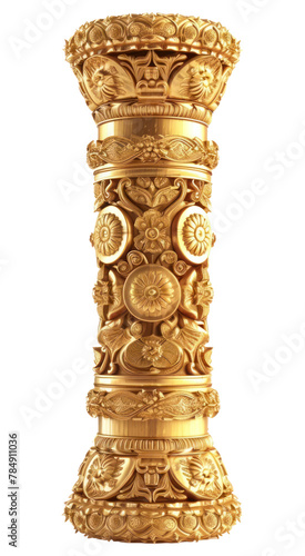 PNG The Buddhist Ashoka Pillar gold lighting white photo