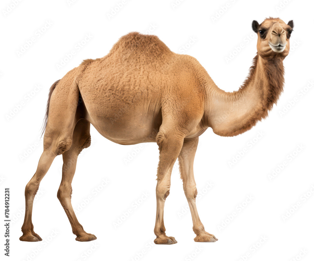 Obraz premium PNG Camel animal mammal white background