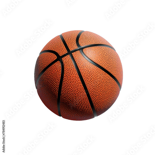 basketball isolated on a white background
