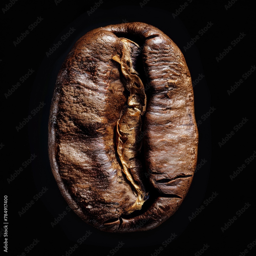 Naklejka premium Bean of Coffee - Roasted Depth Richly Detailed