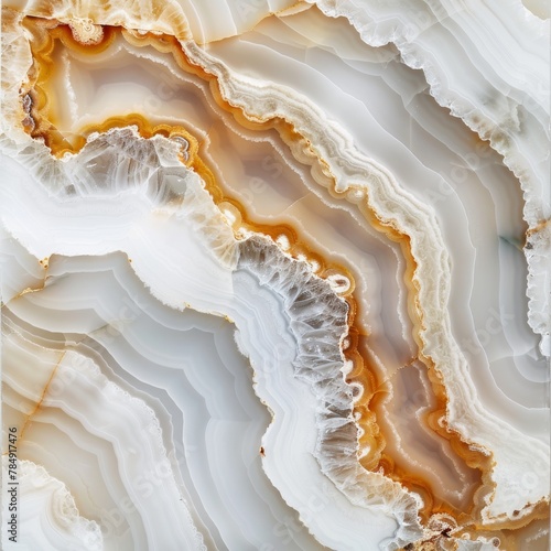 Chip of Marble - Smooth White Elegance in Ultra High Resolution