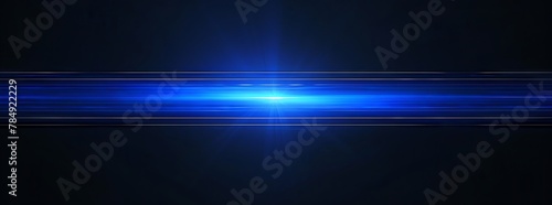 blue police lights photo
