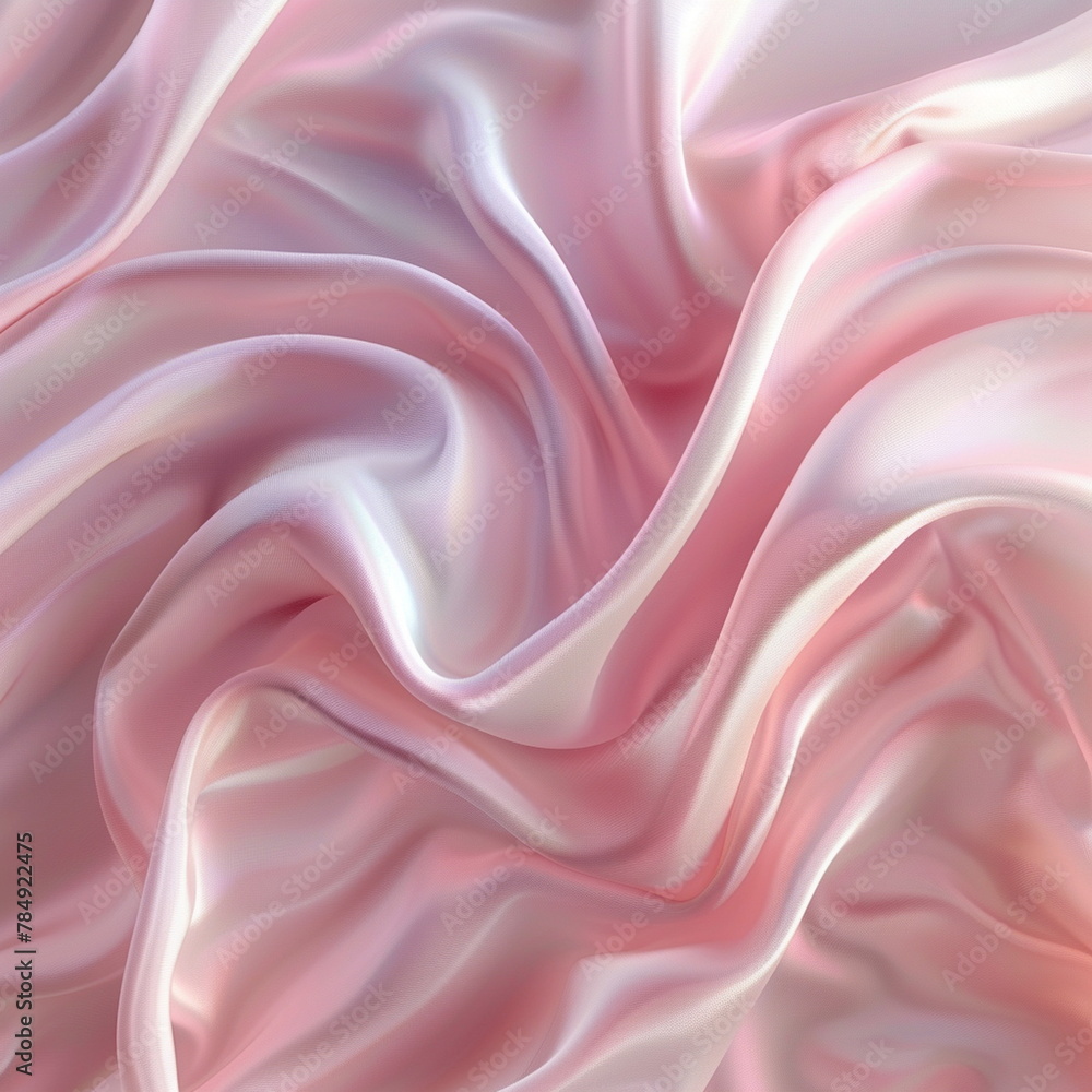 Obraz premium Pink pastel silk satin fabric abstract background.