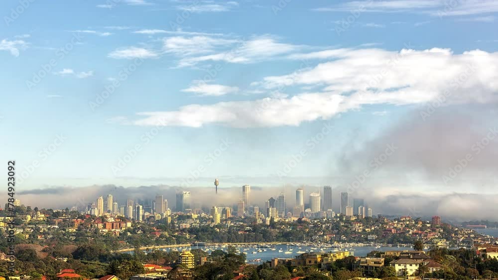 Sydney Fog Timelapse Sydney Fog Timelapse