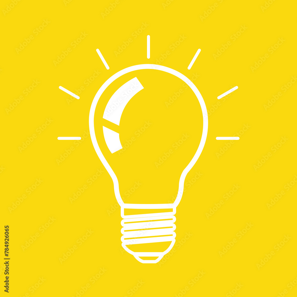 The light bulb is full of ideas And creative thinking, analytical thinking for processing. Light bulb icon vector. ideas symbol illustration. The light bulb is full of ideas And creative thinking, analytical thinking for processing. Light bulb icon vector. ideas symbol illustration.