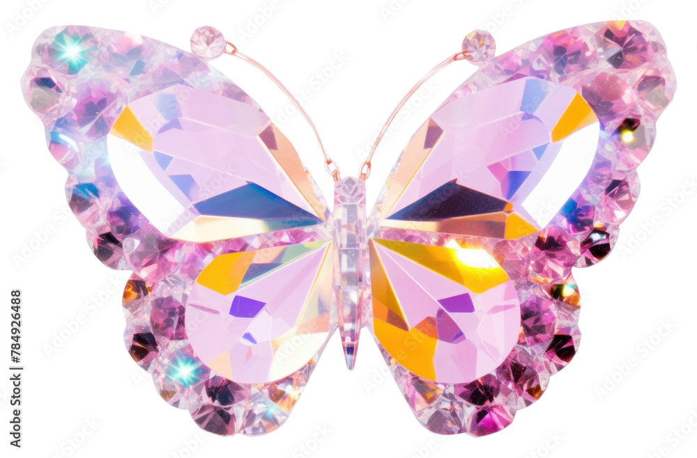 PNG Butterfly jewelry white background accessories