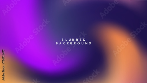 Abstract Background orange violet color with Blurred Image is a visually appealing design asset for use in advertisements, websites, or social media posts to add a modern touch to the visuals.